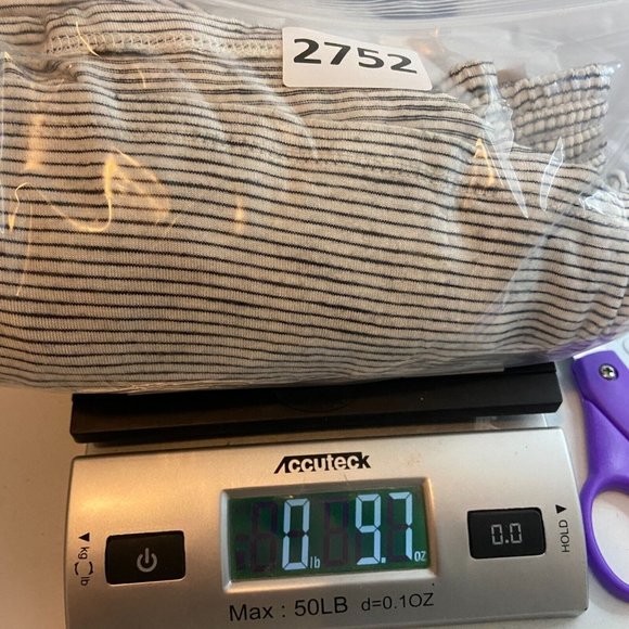 Knox Rose Women XL Striped Peasant Top Blouse Off Shoulder Tie Short Sleeve Boho - Picture 10 of 10